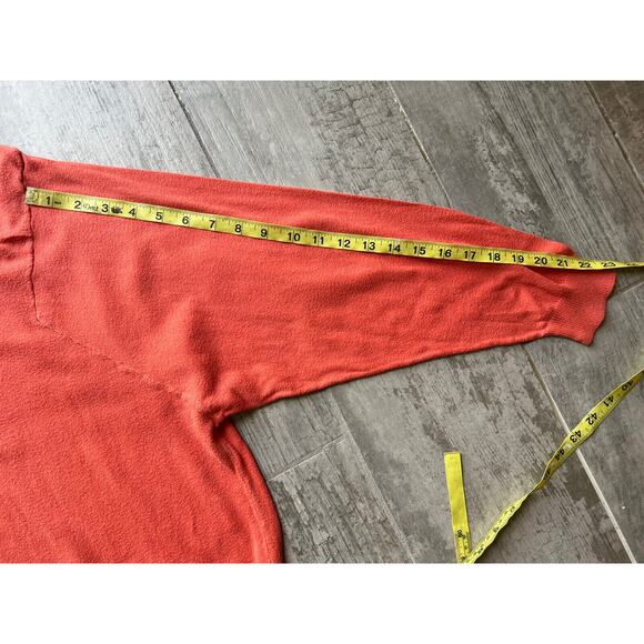 $168 LEITH Nordstrom Oversized Slouchy V-Neck Designer Sweater Boho M READ!!!! - Picture 12 of 12